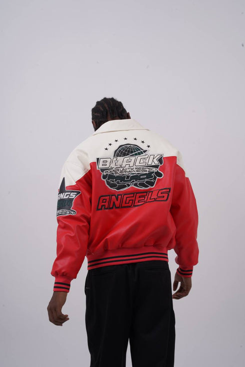 Unisex Washed Oversize Jacket - Heavyweight Gabardine Button-Up