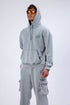 Unisex Washed Oversize Hoodie & Jogger Set - Heavyweight Tracksuit