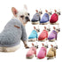 Bulldog Puppy Cat Pet Clothes Two-legged Clothing Knitting Wool Small Dogs Clothes