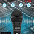 5 CORE Premium Vocal Dynamic Cardioid Handheld Microphone Unidirectional Mic with 16ft Detachable XLR Cable to ¼ inch Audio Jack and On/Off Switch for Karaoke Singing PM 757