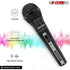 5 CORE Premium Vocal Dynamic Cardioid Handheld Microphone Unidirectional Mic with 16ft Detachable XLR Cable to ¼ inch Audio Jack and On/Off Switch for Karaoke Singing PM 757