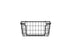 Oceanstar Stackable Metal Wire Storage Basket Set for Pantry, Countertop, Kitchen or Bathroom – Black, Set of 3
