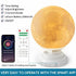 3D Smart Moon Lamp 360° RGB LED Night Light w/ Bluetooth Speaker Remote Control