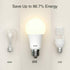 4Pack Smart Alexa Google Light Bulb Warm White Dimmable