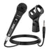 5 CORE Premium Vocal Dynamic Cardioid Handheld Microphone Unidirectional Mic with 16ft Detachable XLR Cable to ¼ inch Audio Jack and On/Off Switch for Karaoke Singing PM 757