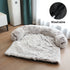 Pet Sofa; Warm Plush Pet Cushion For Indoor Dogs & Cats; Dog Blanket; Washable Pet Bed