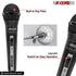5 CORE Premium Vocal Dynamic Cardioid Handheld Microphone Unidirectional Mic with 16ft Detachable XLR Cable to ¼ inch Audio Jack and On/Off Switch for Karaoke Singing PM 757