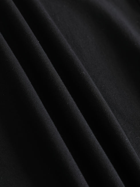 Plus Size Slogan Print Short Sleeve T-shirt; Women's Plus Slight Stretch Casual Graphic Tee